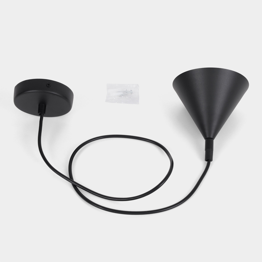 BRILAGI - LED Pendelleuchte an Kabel CONE SINGLE 1xGX53/15W/230V schwarz