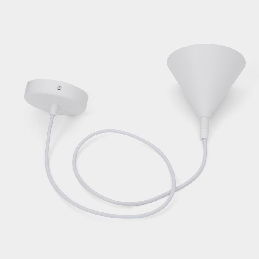 BRILAGI - LED Pendelleuchte an Kabel CONE SINGLE 1xGX53/15W/230V weiß