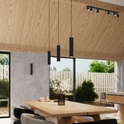 Brilagi - LED-Pendelleuchte an Kabel CRESTO 3xGU10/10W/230V schwarz