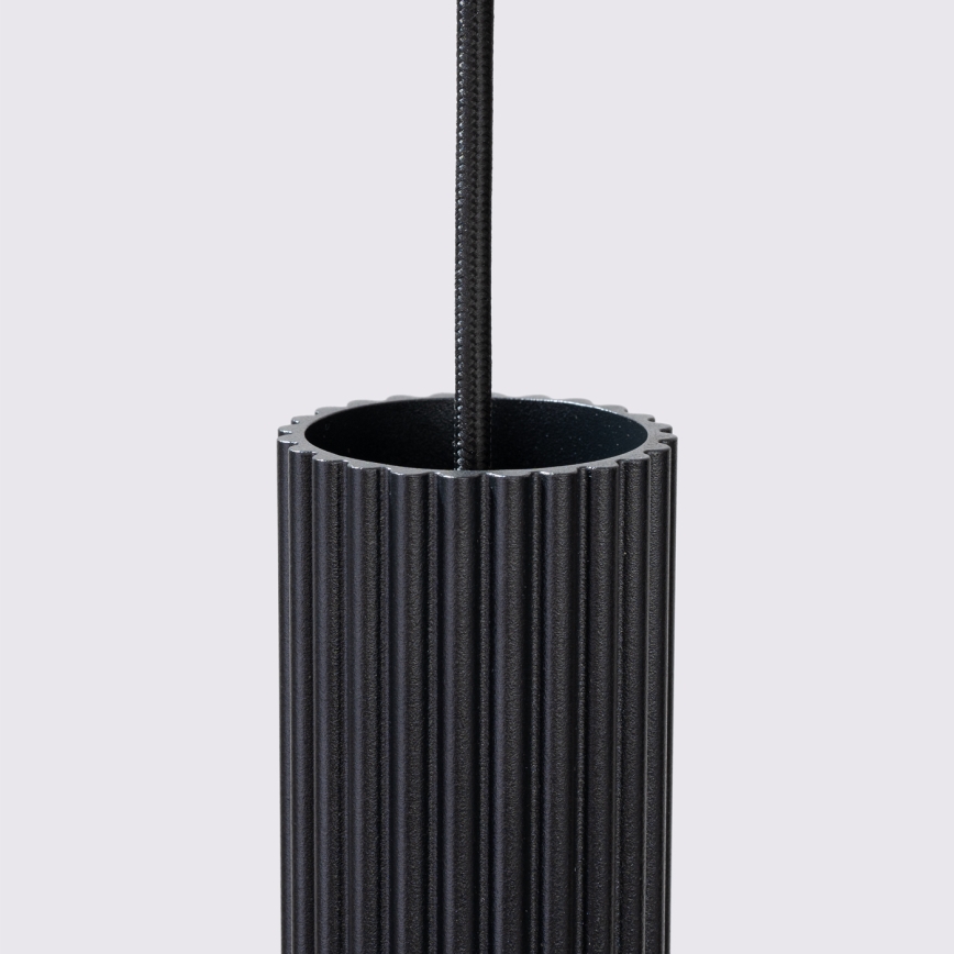 Brilagi - LED-Pendelleuchte an Kabel CRESTO 3xGU10/10W/230V schwarz