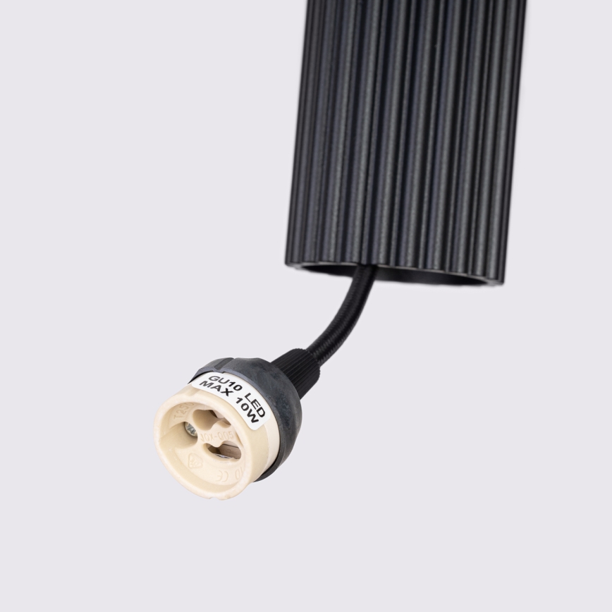 Brilagi - LED-Pendelleuchte an Kabel CRESTO 3xGU10/10W/230V schwarz