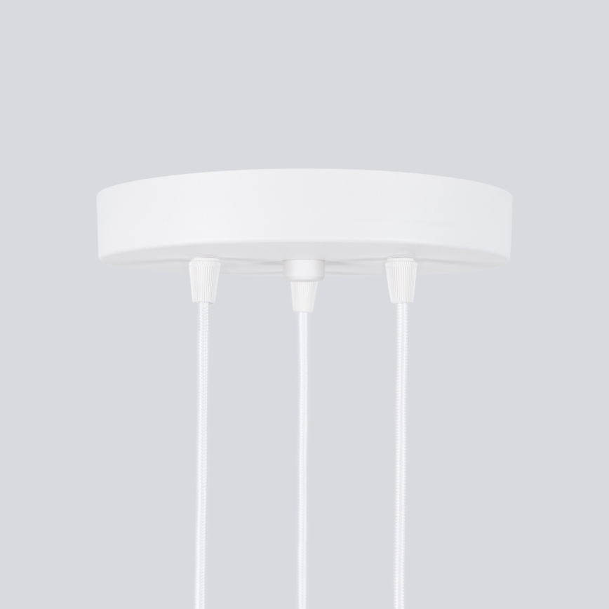 Brilagi - LED-Pendelleuchte an Kabel CRESTO 3xGU10/10W/230V weiß