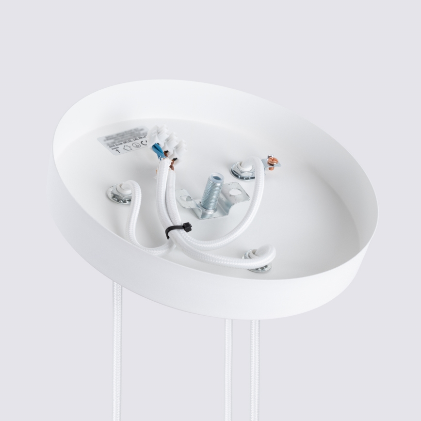 Brilagi - LED-Pendelleuchte an Kabel CRESTO 3xGU10/10W/230V weiß