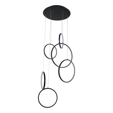 Brilagi - LED-Pendelleuchte an Kabel ECHO LED/80W/230V 4000K Ø 50 cm schwarz