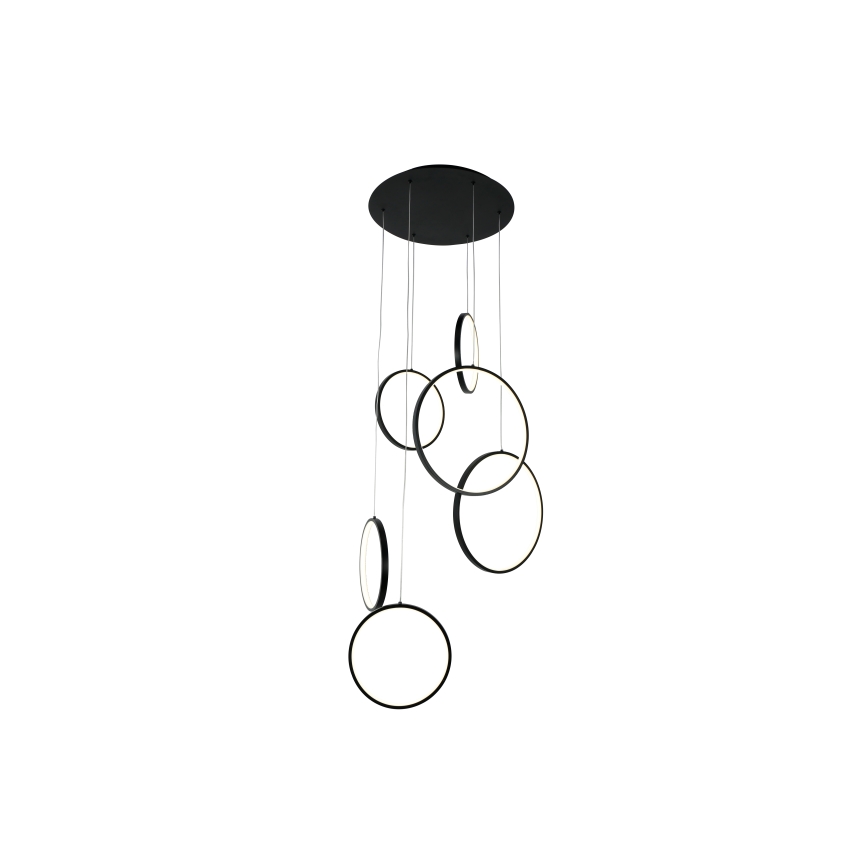Brilagi - LED-Pendelleuchte an Kabel ECHO LED/80W/230V 4000K Ø 50 cm schwarz