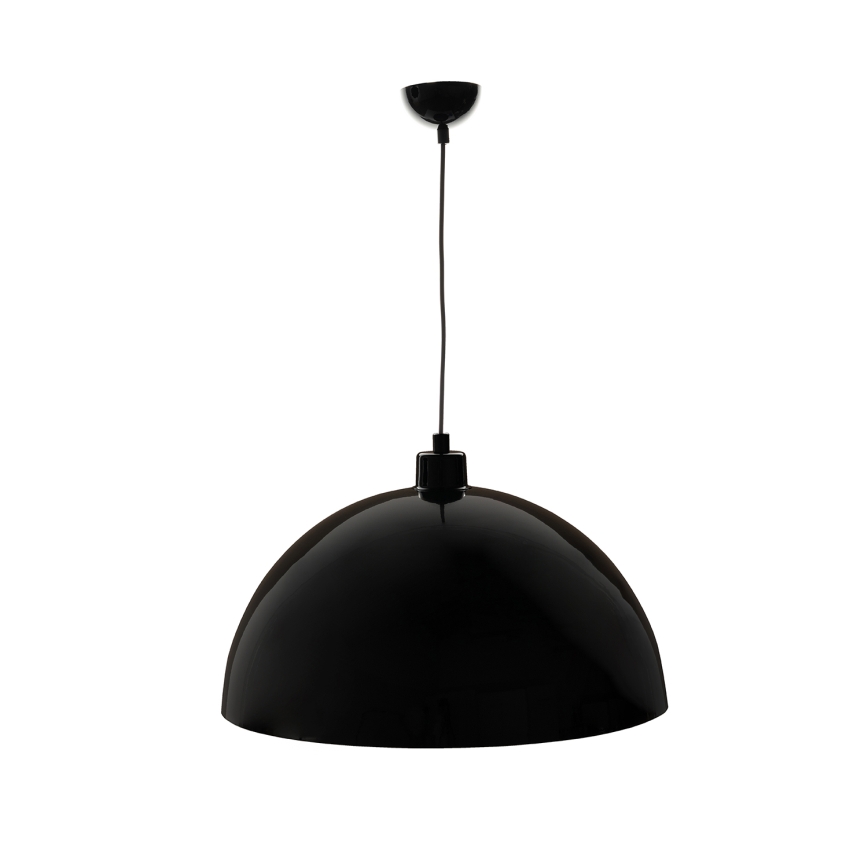 BRILAGI - LED-Pendelleuchte an Kabel METALO 1xE27/40W/230V Ø 60 cm schwarz/kupfer