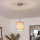 Brilagi - LED-Pendelleuchte an Kabel NUBILA 1xE27/60W/230V pr. 14 cm hellbraun