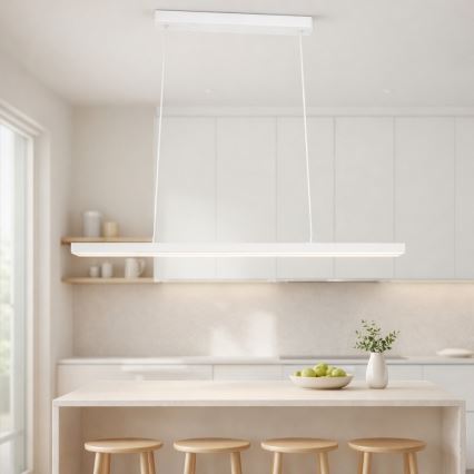 Brilagi - LED-Pendelleuchte an Kabel PAXIS LED/30W/230V 120 cm weiß