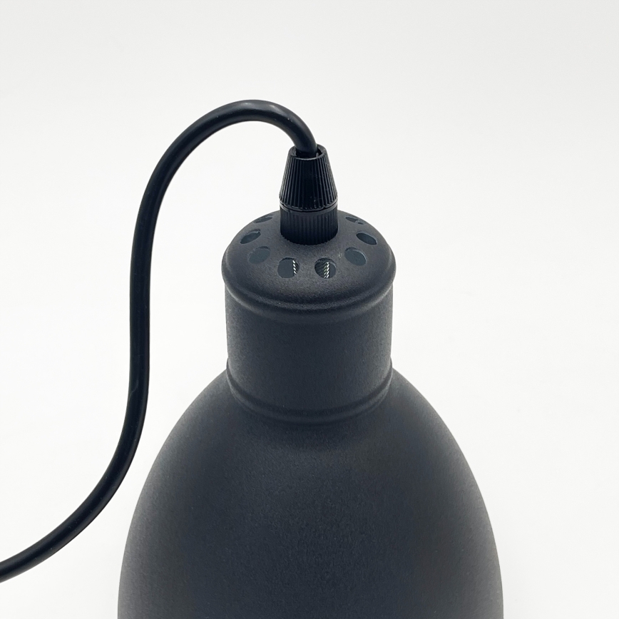 Brilagi - LED-Pendelleuchte an Kabel RIDDY 1xE27/60W/230V schwarz