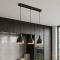 Brilagi - LED-Pendelleuchte an Kabel RIDDY 3xE27/60W/230V Kupfer/Patina