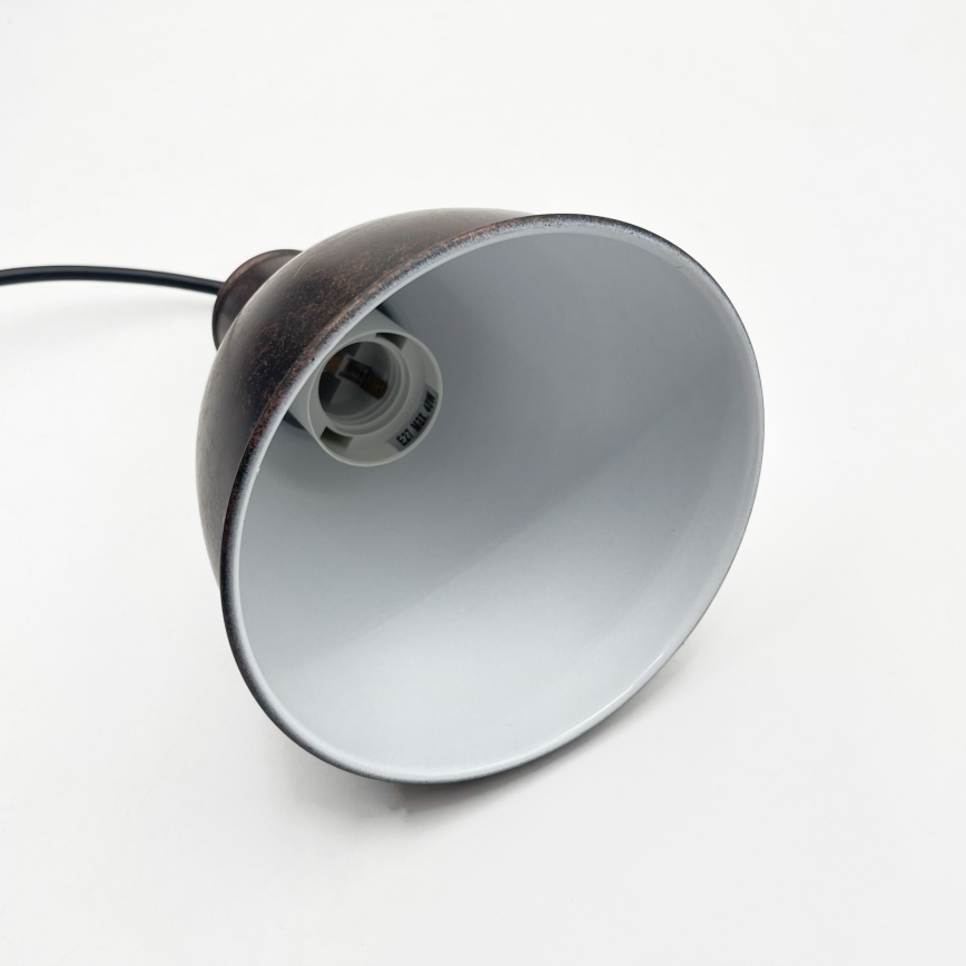 Brilagi - LED-Pendelleuchte an Kabel RIDDY 3xE27/60W/230V Kupfer/Patina
