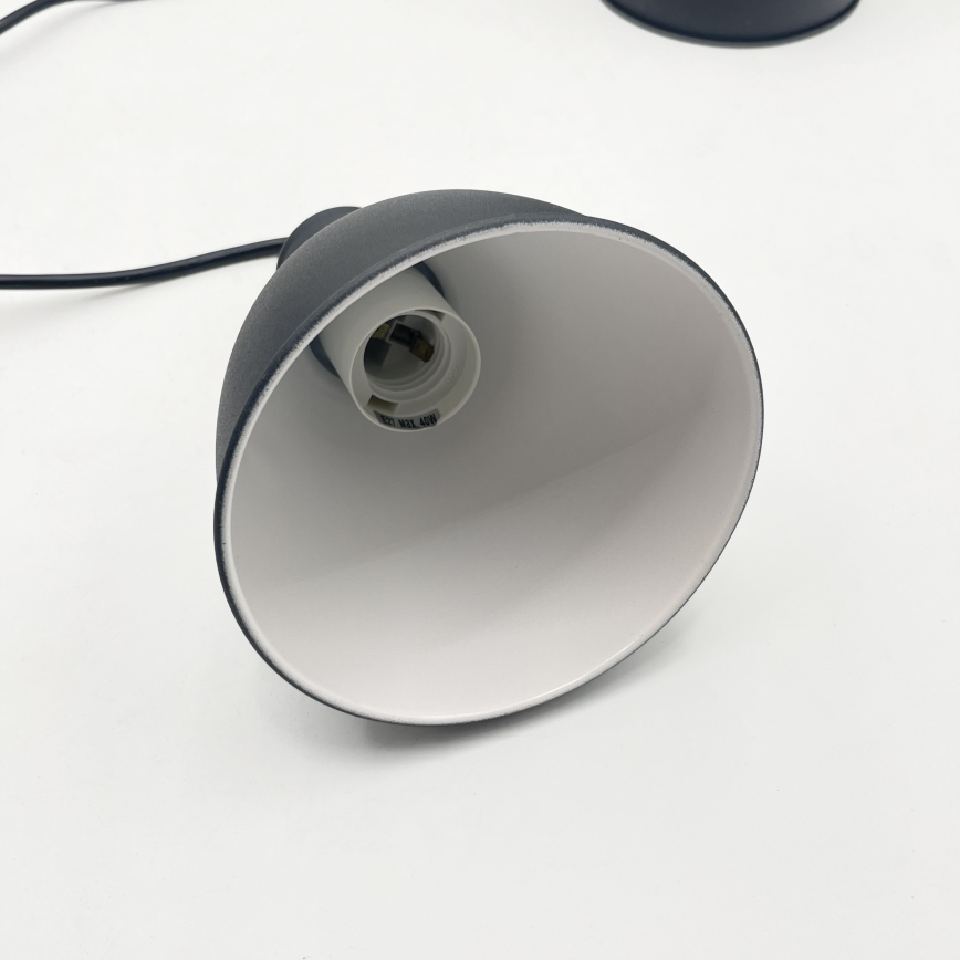 BRILAGI - LED-Pendelleuchte an Kabel RIDDY 4xE27/60W/230V schwarz