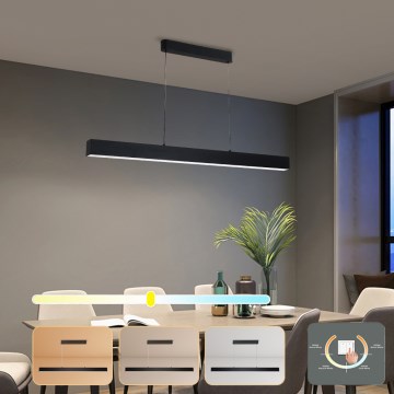 Brilagi - LED-Pendelleuchte an Kabel SLEEKLINE LED/40W/230V 3000/4500/6000K schwarz