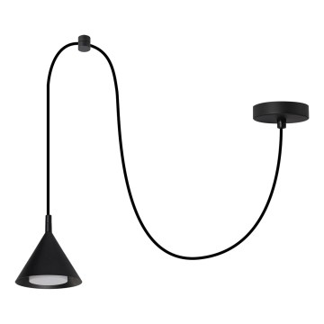 BRILAGI - LED Pendelleuchte an Stahlseil CONE SINGLE SPIDER 1xGX53/15W/230V schwarz