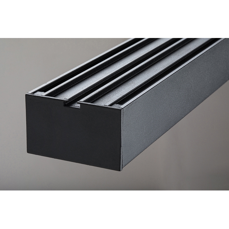 Brilagi - LED-Pendelleuchte AXIS mit Seilaufhängung, LED/30W/230V, 120 cm, schwarz