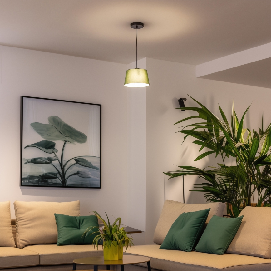 Brilagi - LED-Pendelleuchte CERIA 1xE27/40W/230V Ø 25 cm grün