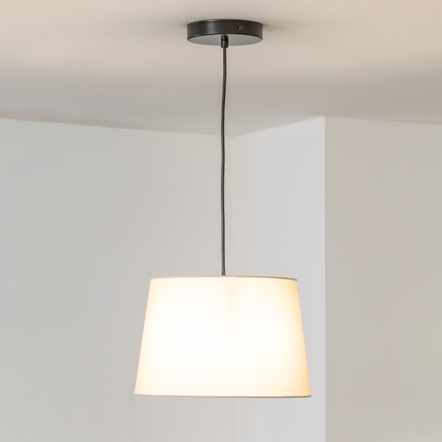 Brilagi - LED-Pendelleuchte CERIA an Kabel, 1xE27/40W/230V, Ø 30 cm, beige