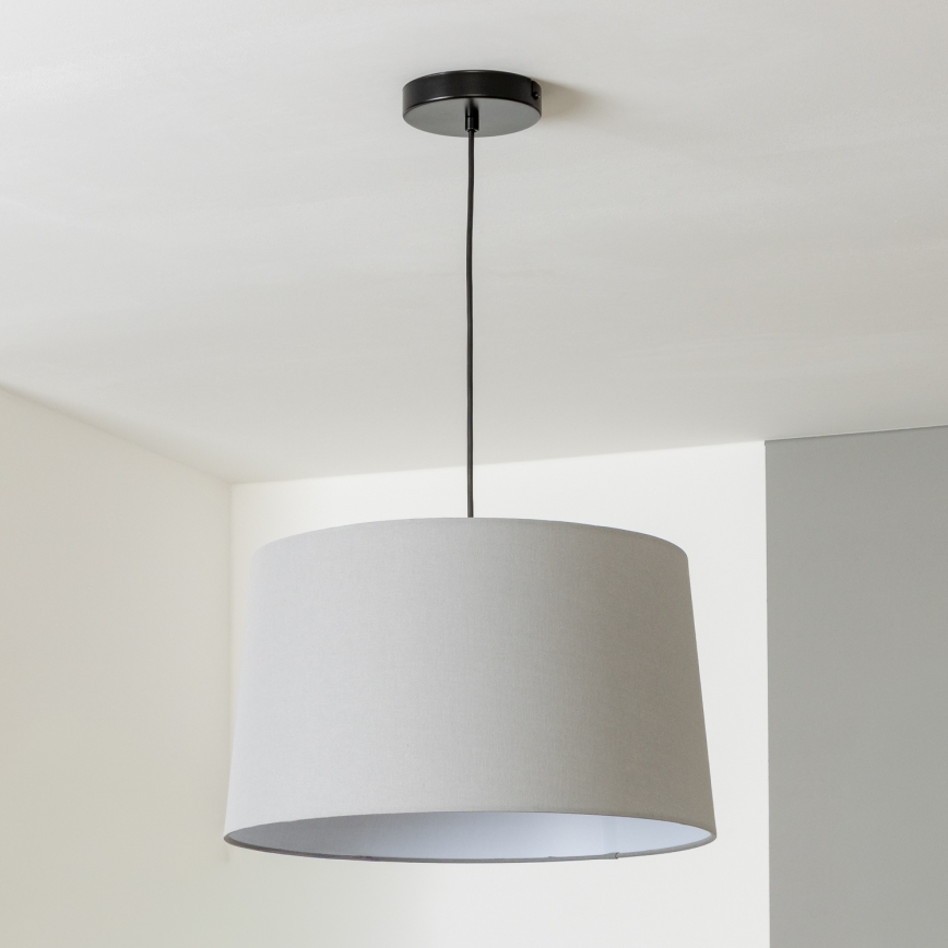 Brilagi - LED-Pendelleuchte CERIA an Kabel 1xE27/40W/230V Ø 45 cm grau