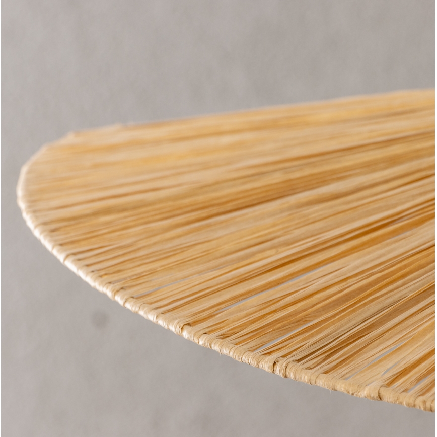 Brilagi - LED-Pendelleuchte CERIA BOHO, 1xE27/40W/230V, Ø 80 cm, Raffia