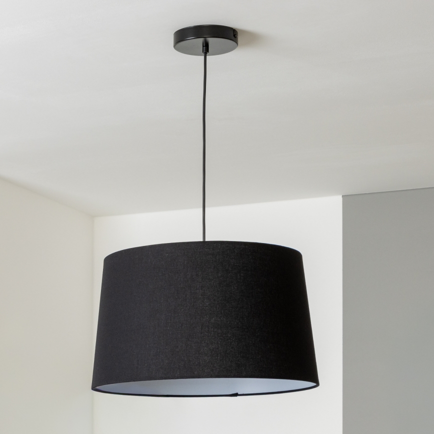 Brilagi - LED-Pendelleuchte CERIA mit Kabelaufhängung 1xE27/40W/230V Ø 45 cm schwarz