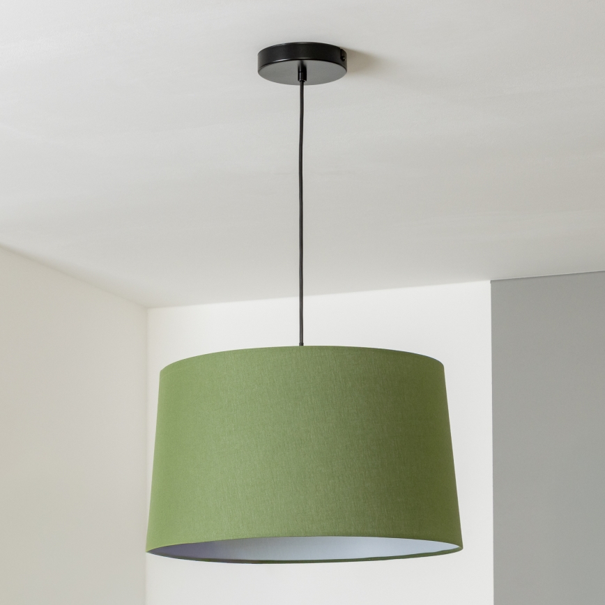 Brilagi - LED-Pendelleuchte CERIA mit Seilaufhängung, 1xE27/40W/230V, Ø 45 cm, grün