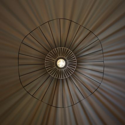 Brilagi - LED-Pendelleuchte CERIA WIRE, 1x E27/40W/230V, Ø 80 cm, schwarz