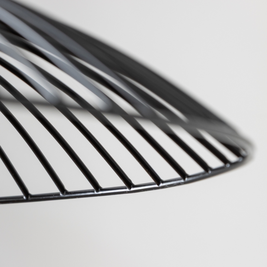 Brilagi - LED-Pendelleuchte CERIA WIRE 1xE27/40W/230V Ø 38 cm, schwarz