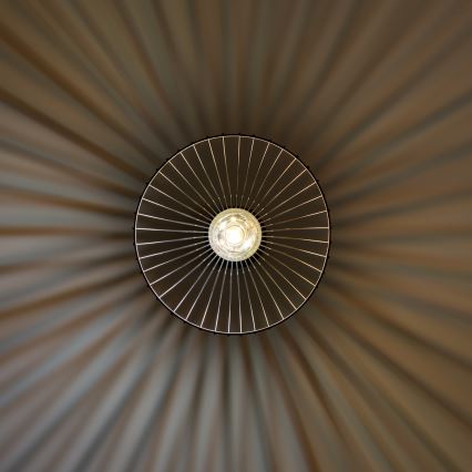 Brilagi - LED-Pendelleuchte CERIA WIRE mit Kabelaufhängung, 1x E27/40W/230V, Ø 30 cm, schwarz