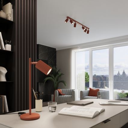 Brilagi - LED-Pendelleuchte CRESTO 1x GU10 / 10 W / 230 V, rot