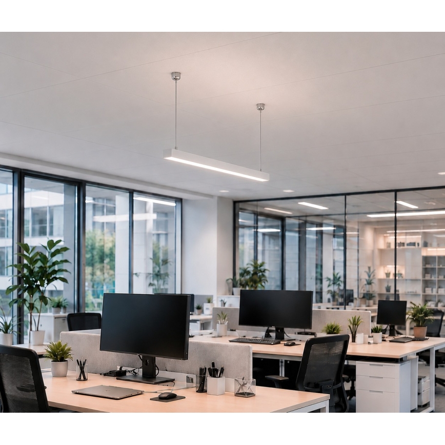 Brilagi - LED-Pendelleuchte FULLDAY LED/10/15/20W/230V 2700/4000/6000K 60 cm weiß