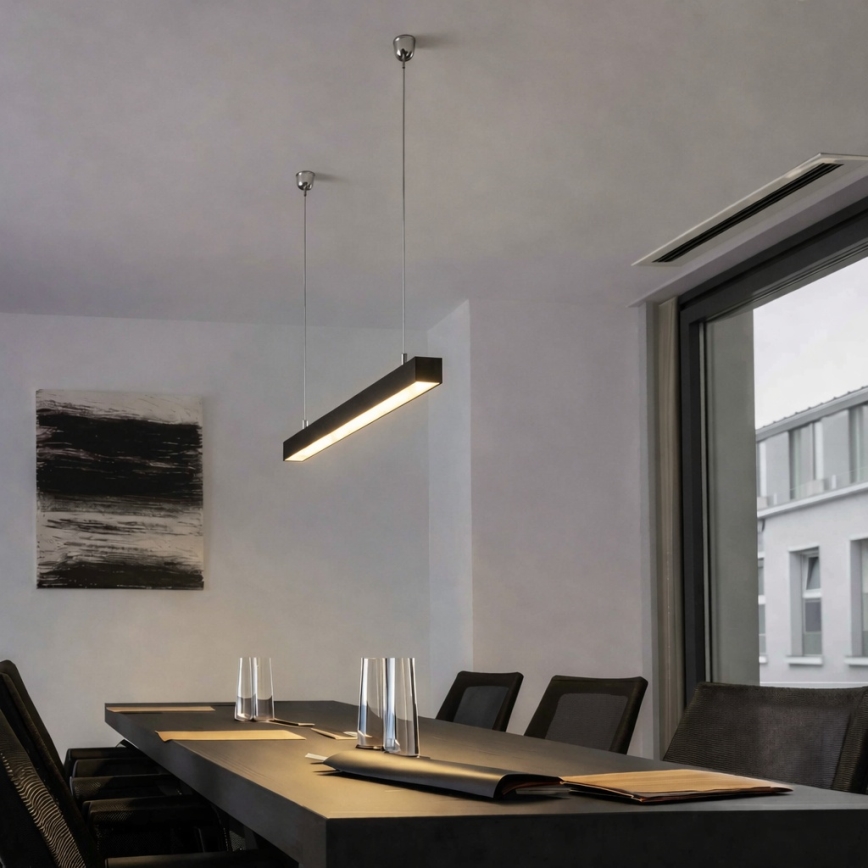 Brilagi - LED-Hängeleuchte FULLDAY LED/10/15/20W/230V 2700/4000/6000K 60 cm schwarz