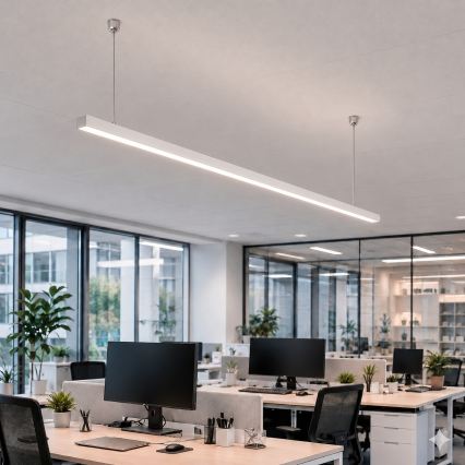 Brilagi - LED Hängeleuchte FULLDAY LED/30/40/50W/230V 2700/4000/6000K 150 cm weiß