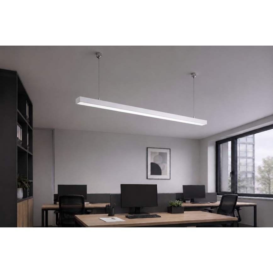 Brilagi - LED Hängeleuchte FULLDAY LED/30/40/50W/230V 2700/4000/6000K 150 cm weiß