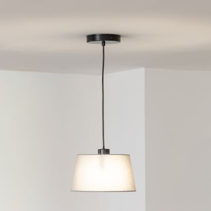 Brilagi - LED-Pendelleuchte mit Kabel CERIA 1xE27/40W/230V Ø 25 cm grau