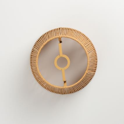 Brilagi - LED-Pendelleuchte mit Kabel CERIA BOHO 1xE27/40W/230V Ø 28 cm, braun