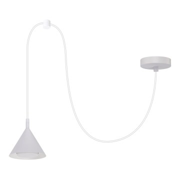 BRILAGI - LED Pendelleuchte mit Kabel CONE SINGLE SPIDER 1xGX53/15W/230V weiß