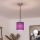 Brilagi - LED-Pendelleuchte mit Kabel NUBILA 1xE27/60W/230V Ø 14 cm schwarz/violett