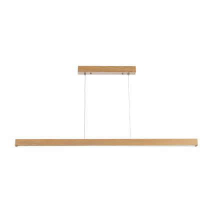 Brilagi - LED-Pendelleuchte mit Seilaufhängung OAK LED/30W/230V 3000/4500/6000K Eiche