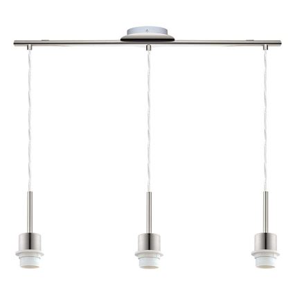Brilagi - LED-Pendelleuchte NUBILA 3xE27/60W/230V weiß