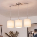 Brilagi - LED-Pendelleuchte NUBILA an Kabel, 3xE27/60W/230V, cremefarben