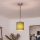 Brilagi - LED-Pendelleuchte NUBILA mit Seilaufhängung 1xE27/60W/230V Ø 14 cm schwarz/grün