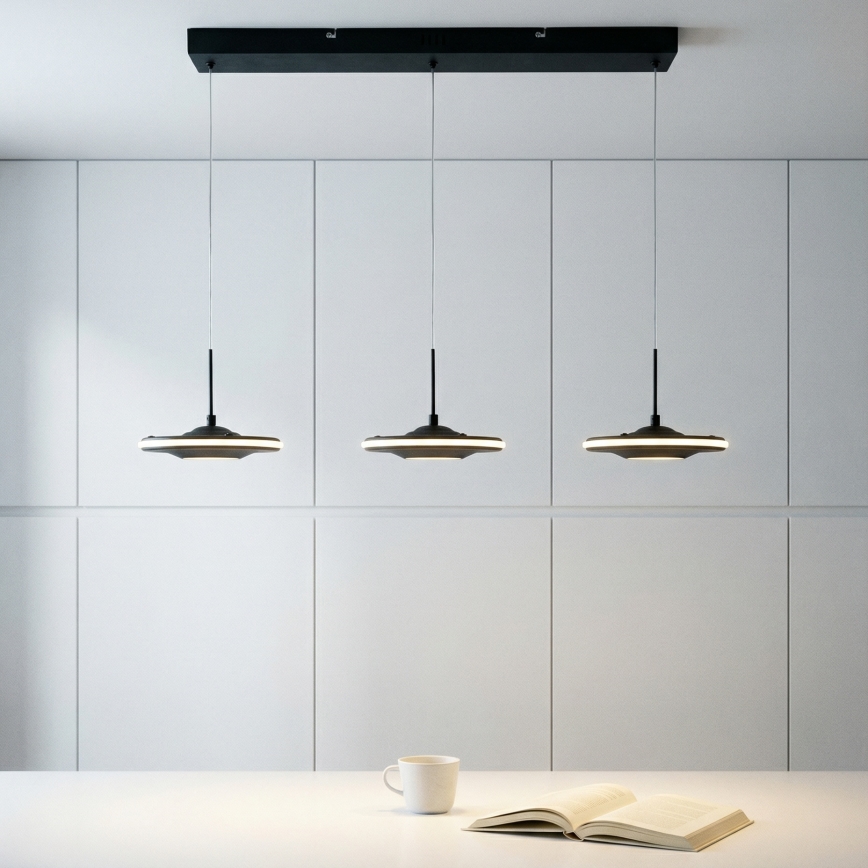 Brilagi - LED-Pendelleuchte VERANO mit Kabelaufhängung 3xLED/15W/230V