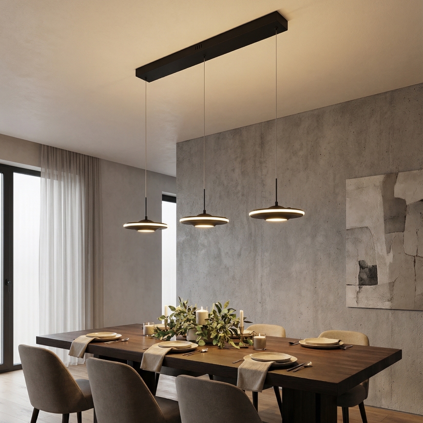 Brilagi - LED-Pendelleuchte VERANO mit Kabelaufhängung 3xLED/15W/230V