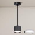 BRILAGI - LED RGB+CCT dimmbare Hängeleuchte an Kabel STRIPY 1xGX53/14W/230V pr. 82 mm 2700-6500K Wi-Fi Tuya schwarz