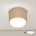 BRILAGI - LED RGB+CCT dimmbarer Einbaustrahler SMOOTH 1xGX53/14W/230V 60x82 mm 2700-6500K Wi-Fi Tuya beige