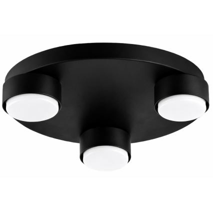 BRILAGI - LED RGB+CCT dimmbare Deckenleuchte MONO 3xGX53/14W/230V 2700-6500K Wi-Fi Tuya Ø 30 cm schwarz