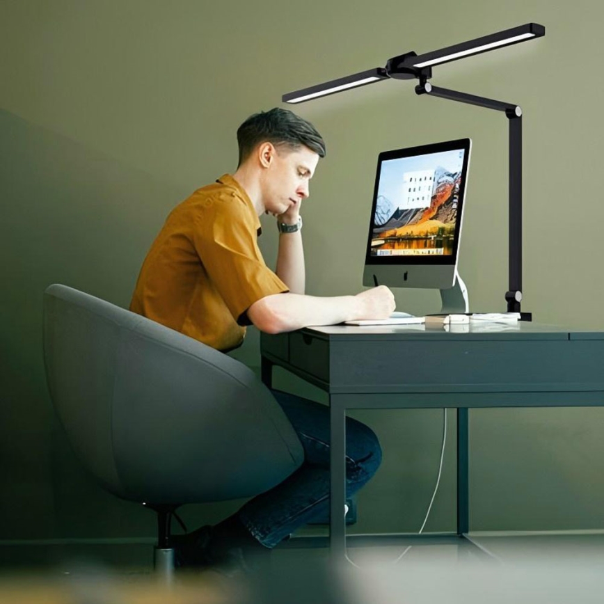 Brilagi - LED RGB dimmbare Touch-Tischlampe mit Klemme VARIO LED/18W/230V 3000-6500K CRI 96