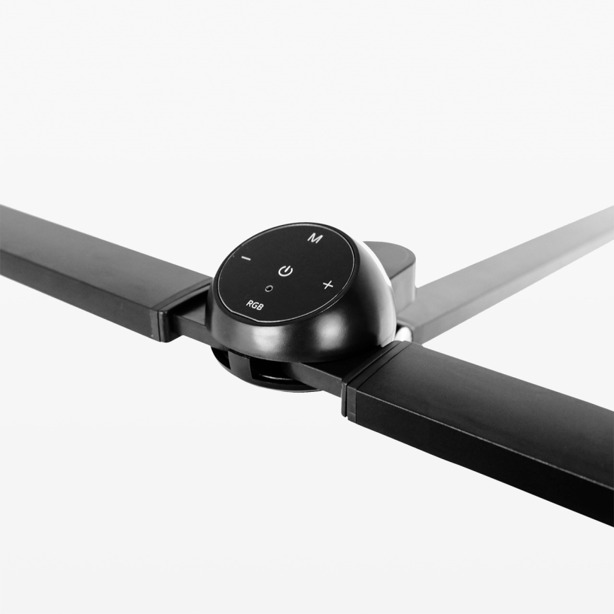BRILAGI - RGBTW-LED, dimmbare Tischlampe mit Klemme und Touch-Bedienung VARIO LED/18W/230V 3000-6500K CRI 96 schwarz