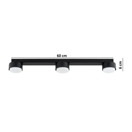 BRILAGI - LED RGB+CCT dimmbarer Einbaustrahler MONO 3xGX53/14W/230V 2700-6500K Wi-Fi Tuya schwarz