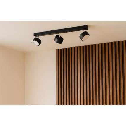 BRILAGI - LED RGB+CCT dimmbarer Einbaustrahler MONO 3xGX53/14W/230V 2700-6500K Wi-Fi Tuya schwarz